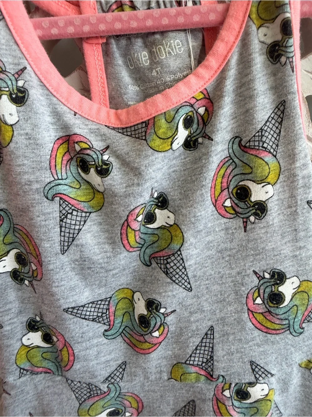 Pink and unicorns, summer dress bundle 4T
